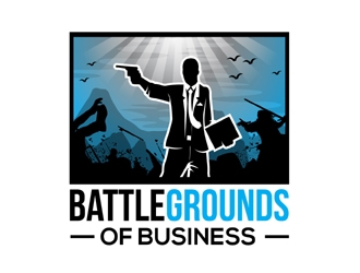 Battlegrounds of Business logo design by MAXR