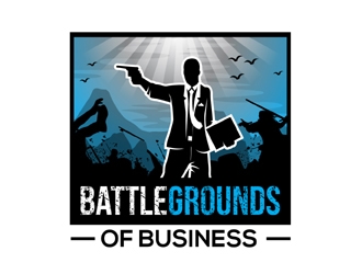 Battlegrounds of Business logo design by MAXR