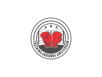 Training grounds Amsterdam logo design by kanal