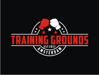 Training grounds Amsterdam logo design by bricton