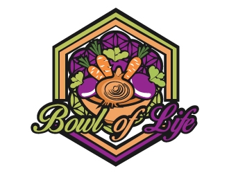 Bowl of Life logo design by samuraiXcreations
