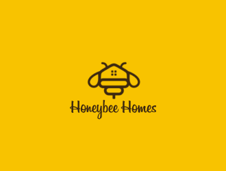 Honeybee Homes logo design by dasam