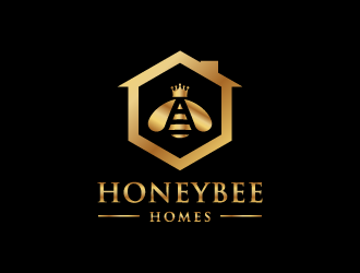 Honeybee Homes logo design by shadowfax