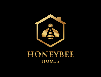 Honeybee Homes logo design by shadowfax