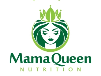Mama Queen Nutrition logo design by jaize