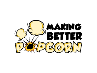 making better popcorn logo design by torresace