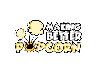 making better popcorn logo design by torresace
