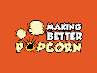 making better popcorn logo design by torresace