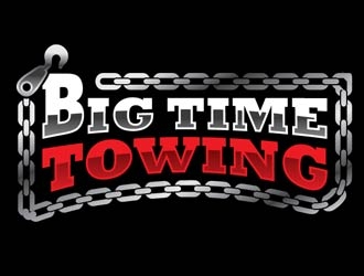 Big Time Towing, LLC logo design by shere