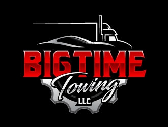 Big Time Towing, LLC logo design by daywalker