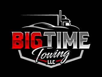 Big Time Towing, LLC logo design by daywalker