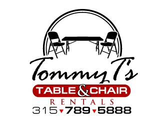 Tommy Ts Table and Chair Rentals logo design by uttam