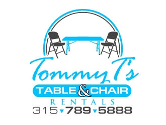 Tommy Ts Table and Chair Rentals logo design by uttam