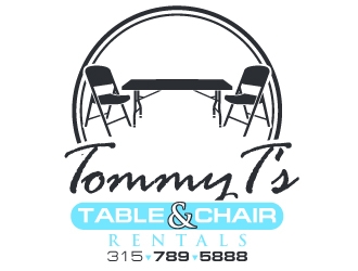 Tommy Ts Table and Chair Rentals logo design by uttam