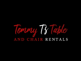 Tommy Ts Table and Chair Rentals logo design by samuraiXcreations