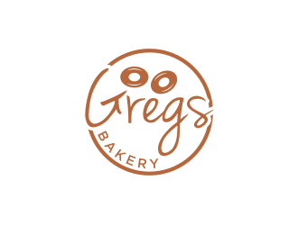 Gregs Bakery  logo design by bricton