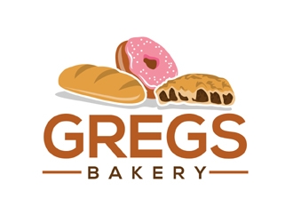 Gregs Bakery  logo design by MAXR