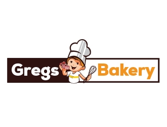 Gregs Bakery  logo design by Beldandi