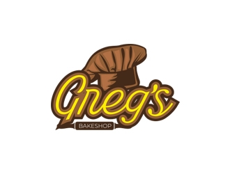 Gregs Bakery  logo design by Eliben