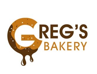 Gregs Bakery  logo design by shere
