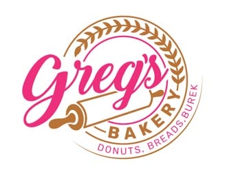 Gregs Bakery  logo design by shere