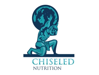 Chiseled Nutrition logo design by Eliben