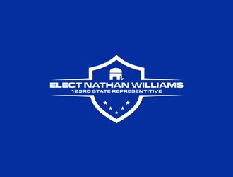 elect nathan williams 123rd state representitive logo design by alby