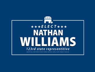 elect nathan williams 123rd state representitive logo design by ZQDesigns