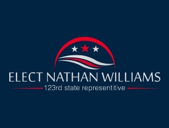 elect nathan williams 123rd state representitive logo design by fawadyk