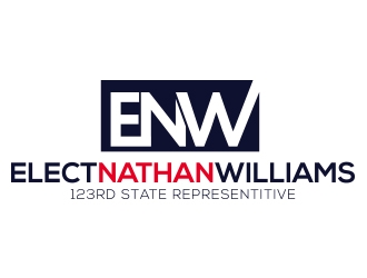 elect nathan williams 123rd state representitive logo design by fawadyk