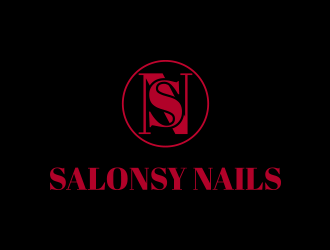 Salonsy Nails logo design by Inlogoz