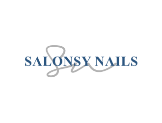 Salonsy Nails logo design by yeve