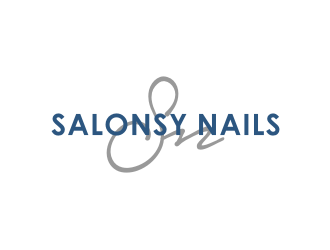 Salonsy Nails logo design by yeve