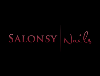 Salonsy Nails logo design by alby