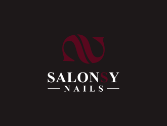 Salonsy Nails logo design by salis17
