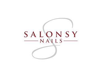 Salonsy Nails logo design by checx