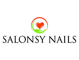 Salonsy Nails logo design by jetzu