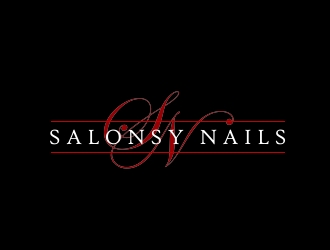 Salonsy Nails logo design by Louseven