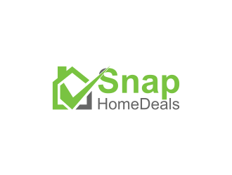 Snap Home Deals logo design by Kruger