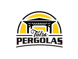 Tulsa Pergolas logo design by haze