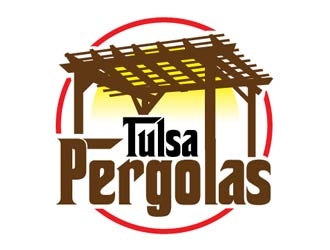 Tulsa Pergolas logo design by shere