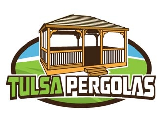 Tulsa Pergolas logo design by shere