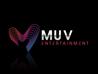 MUV Entertainment logo design by nexgen