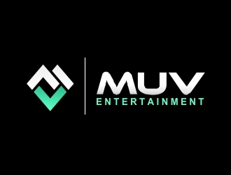 MUV Entertainment logo design by amar_mboiss