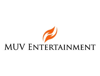 MUV Entertainment logo design by jetzu