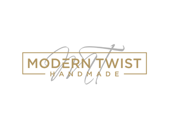 MODERN TWIST HANDMADE  logo design by alby