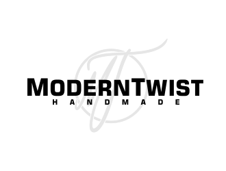 MODERN TWIST HANDMADE  logo design by wizzardofoz84