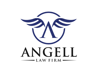 Angell Law Firm logo design by alby