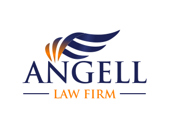 Angell Law Firm logo design by aldesign