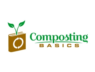 Composting Basics logo design by Coolwanz